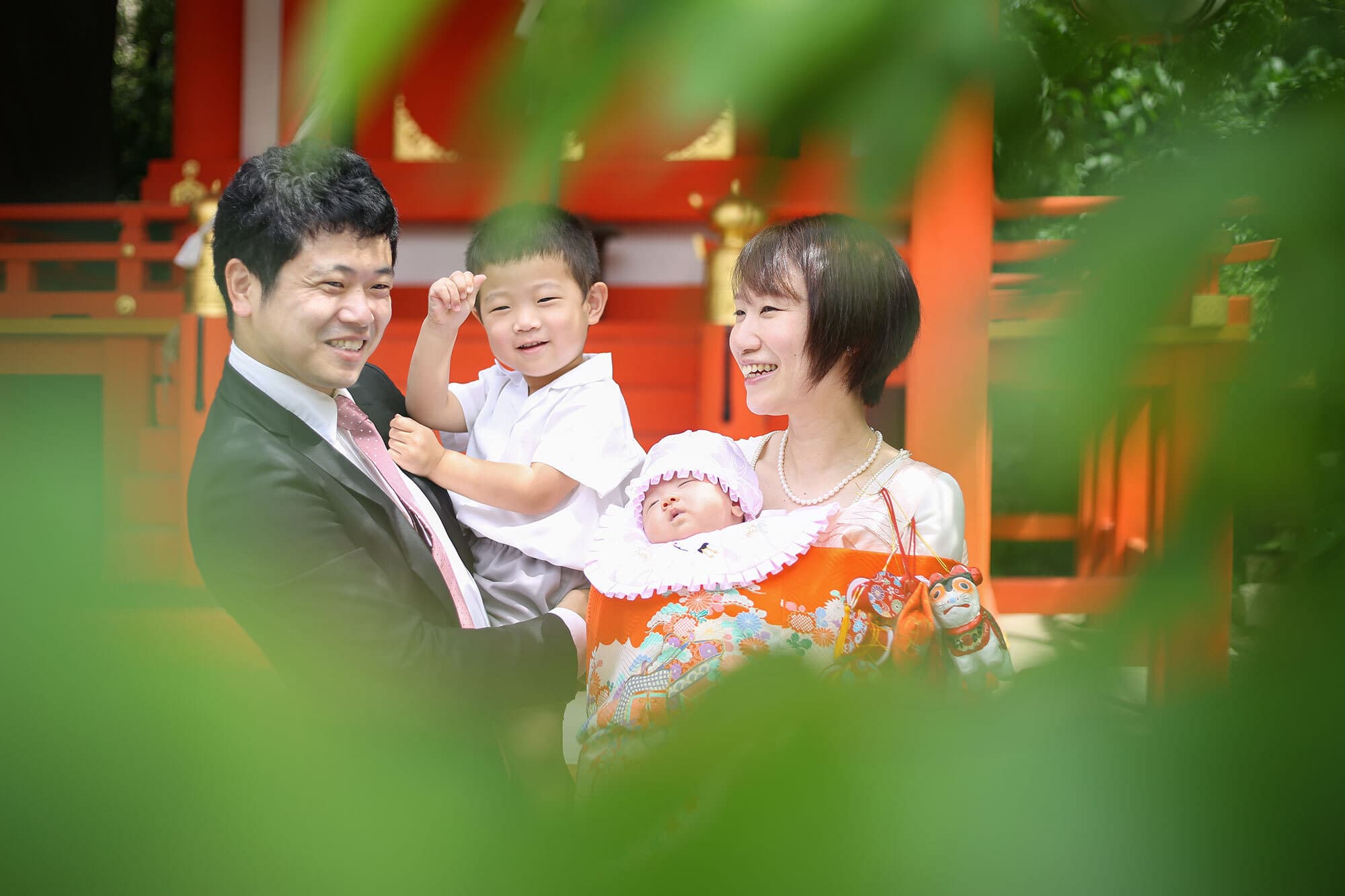 北野天満宮お宮参り出張撮影