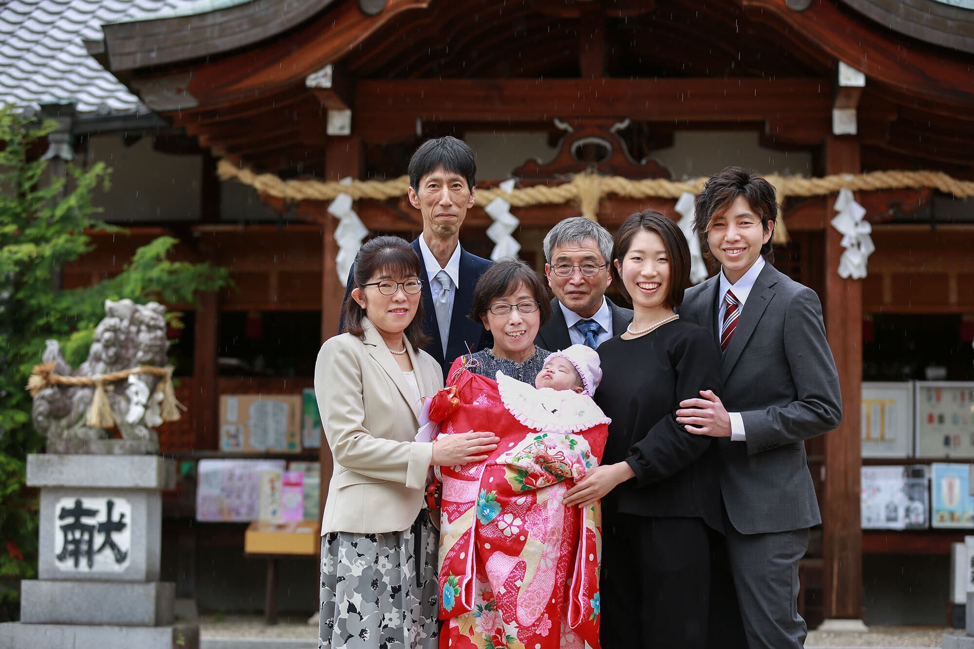 鹿島神社お宮参り出張撮影