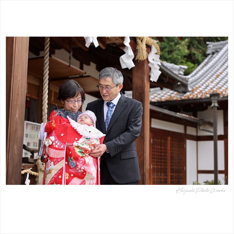 鹿島神社お宮参り出張撮影