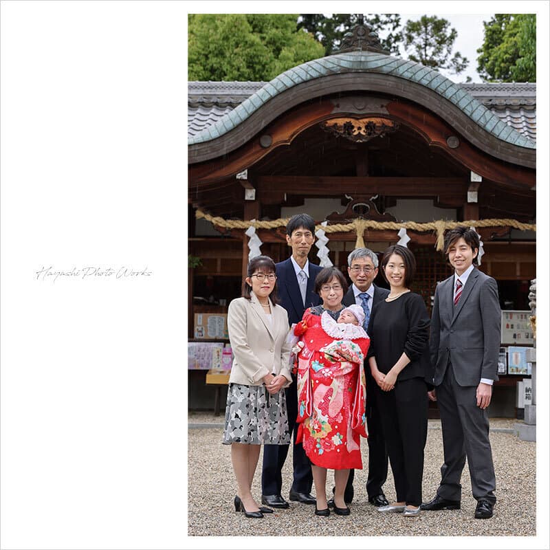 鹿島神社お宮参り出張撮影