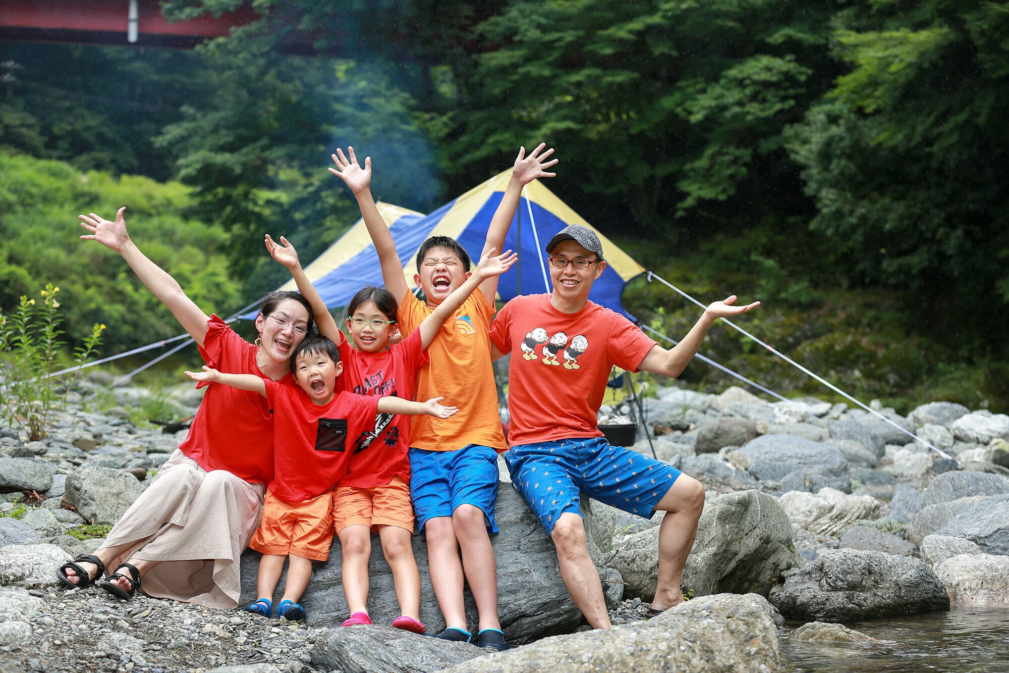 三重県で家族写真のロケーション撮影