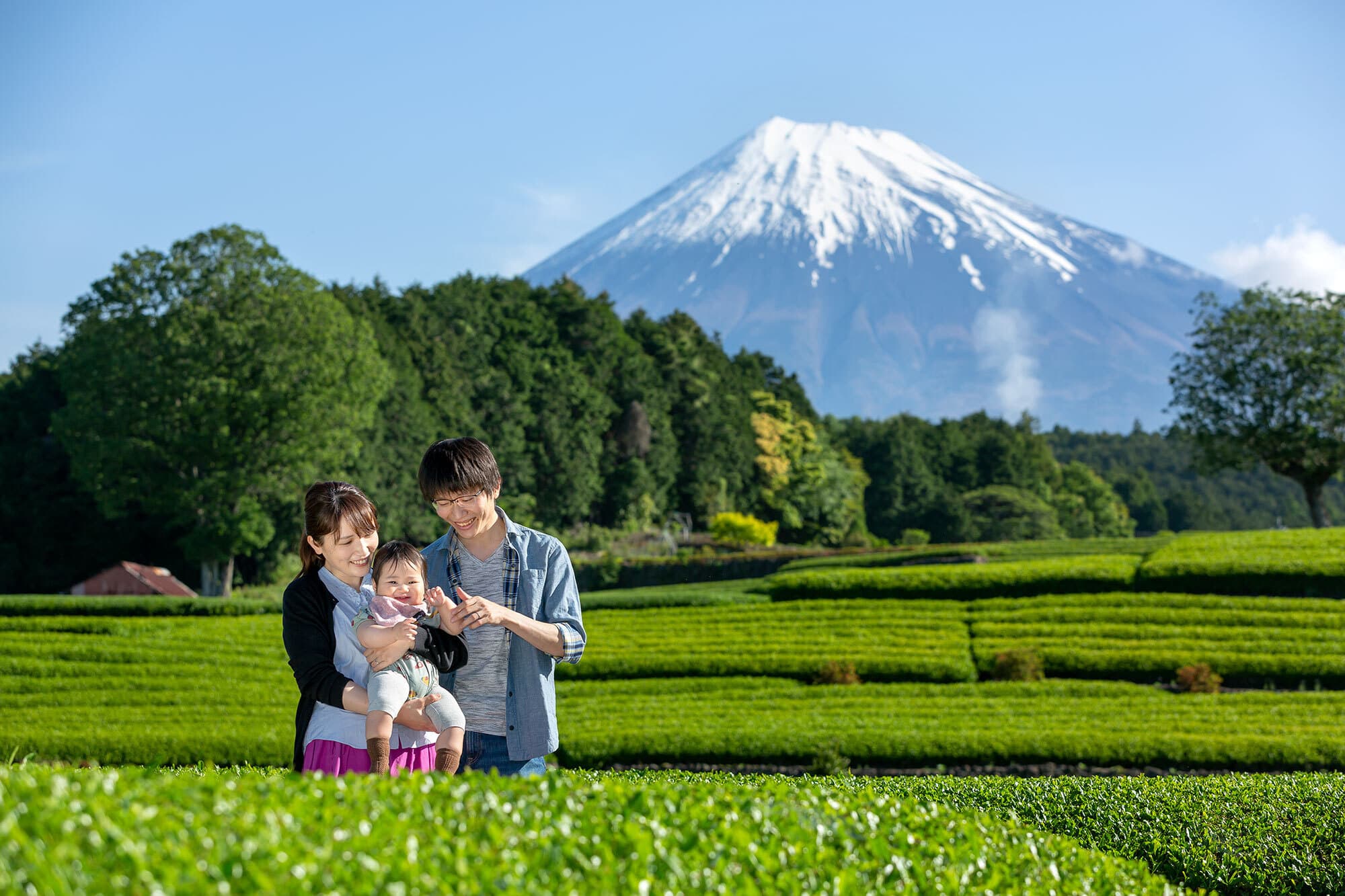 静岡で家族写真のロケーション撮影
