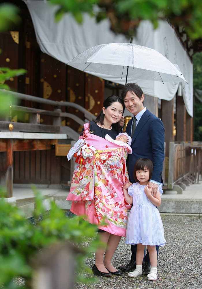 大神神社でお宮参り出張撮影
