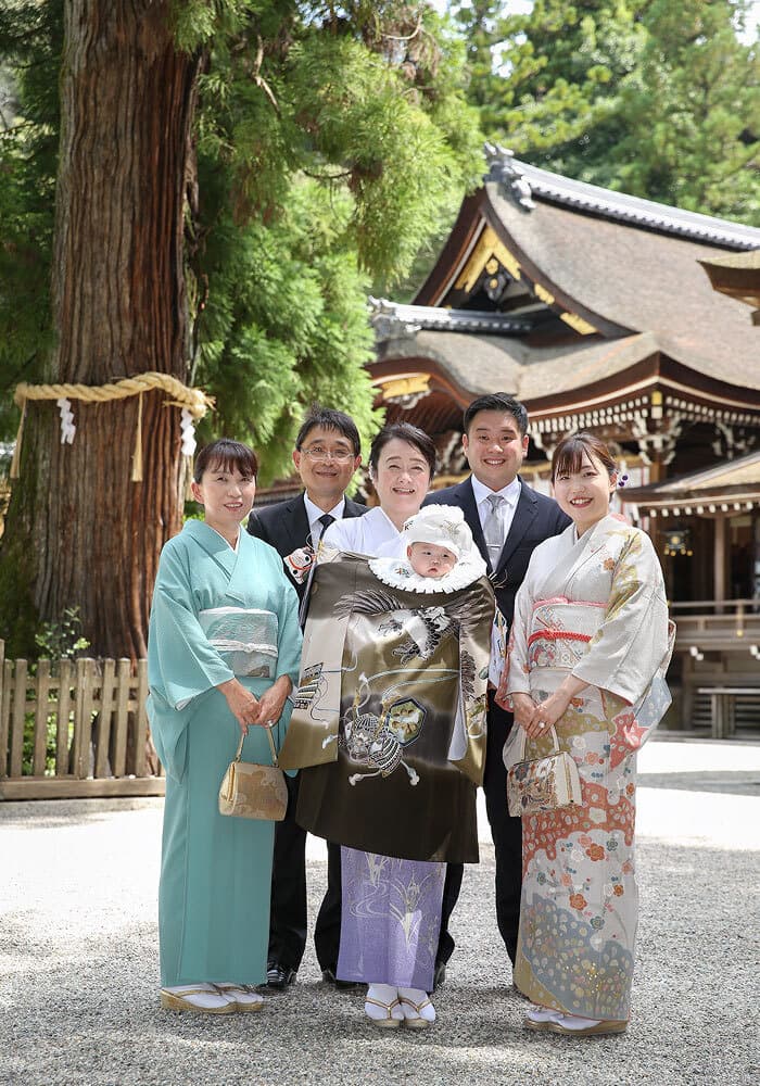 大神神社でお宮参り出張撮影