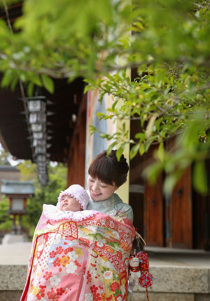 橿原神宮でお宮参り出張撮影