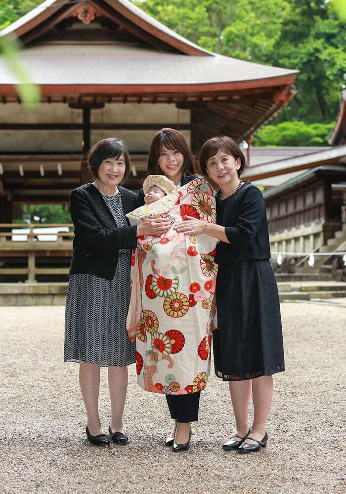 往馬大社でお宮参り出張撮影