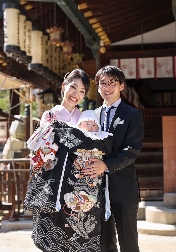 大阪天満宮でお宮参りの出張撮影