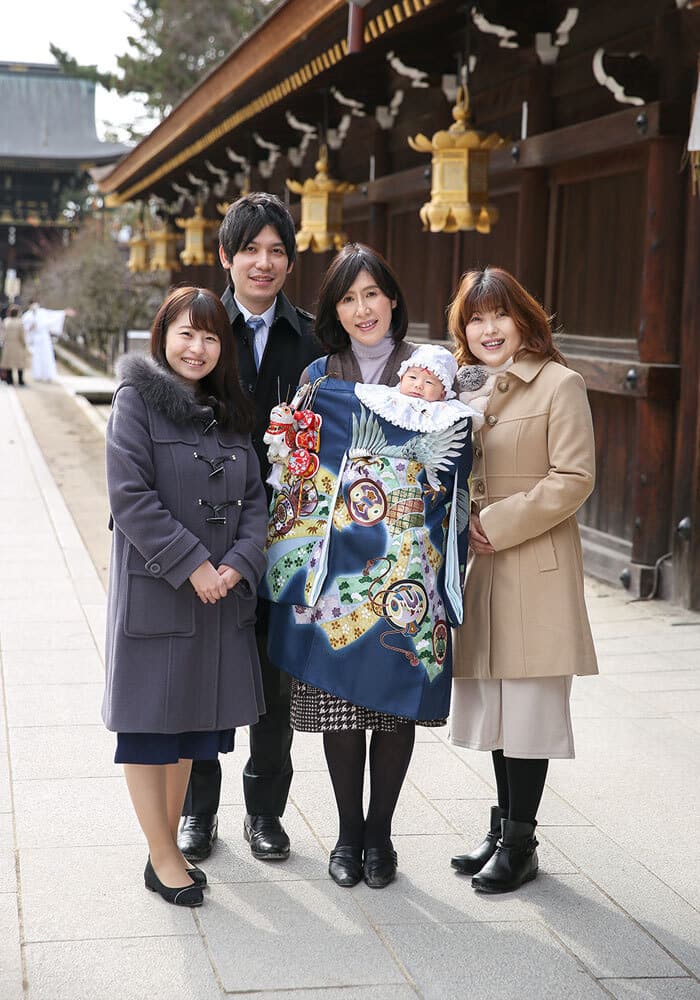 北野天満宮でお宮参りの出張撮影