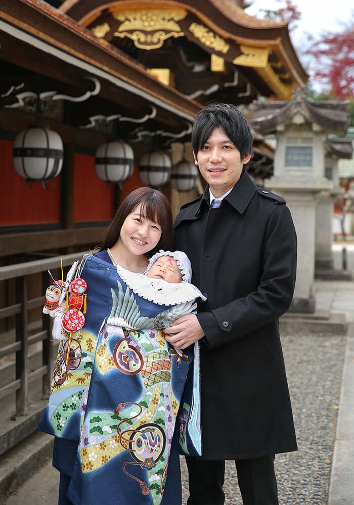 北野天満宮でお宮参りの出張撮影