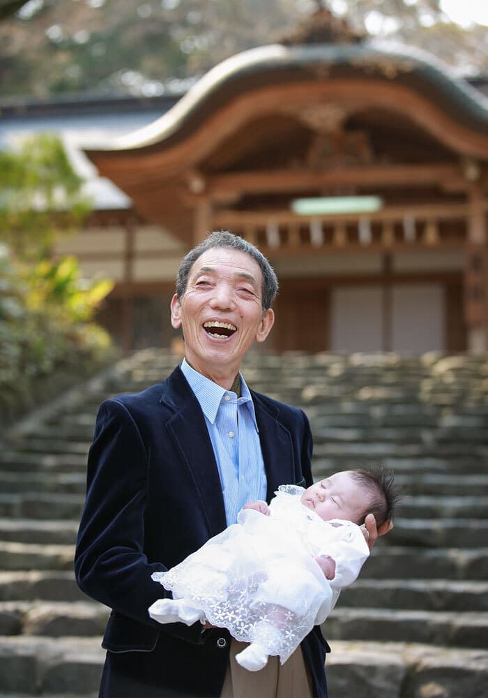 枚岡神社でお宮参りの出張撮影