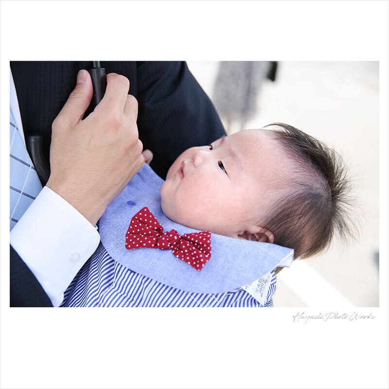 枚方市の片埜神社でお宮参り出張撮影