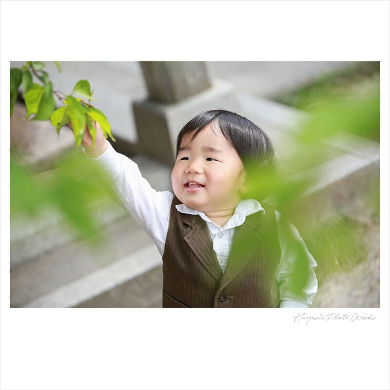 枚方市の片埜神社でお宮参り出張撮影
