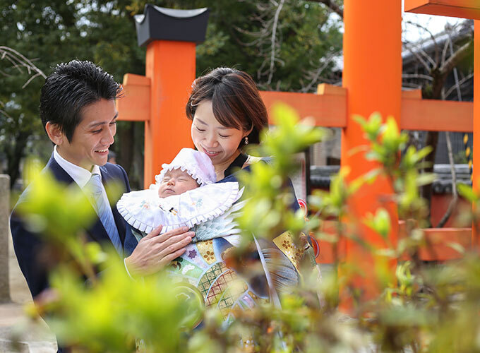 和歌山市の玉津神社お宮参り撮影
