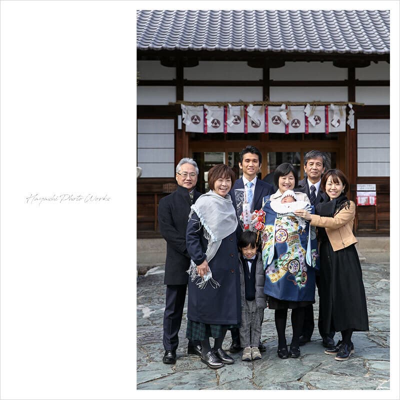 和歌山市の玉津神社お宮参り撮影