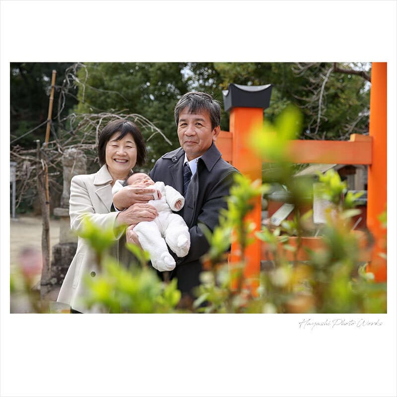 和歌山市の玉津神社お宮参り撮影