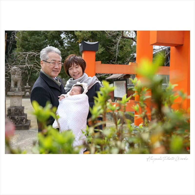 和歌山市の玉津神社お宮参り撮影