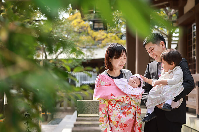 阿比太神社のお宮参り出張撮影