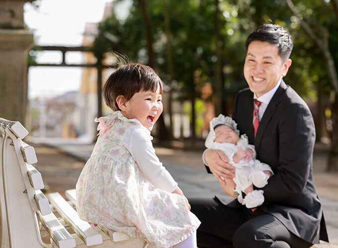 阿比太神社のお宮参り出張撮影
