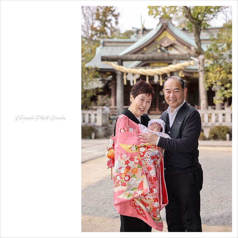 阿比太神社のお宮参り出張撮影