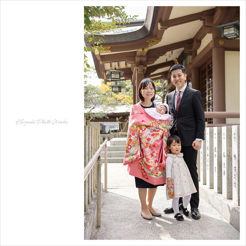 阿比太神社のお宮参り出張撮影