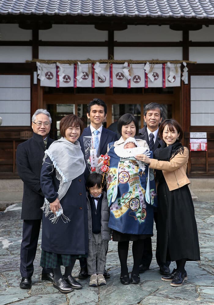 和歌山市の玉津神社お宮参り撮影