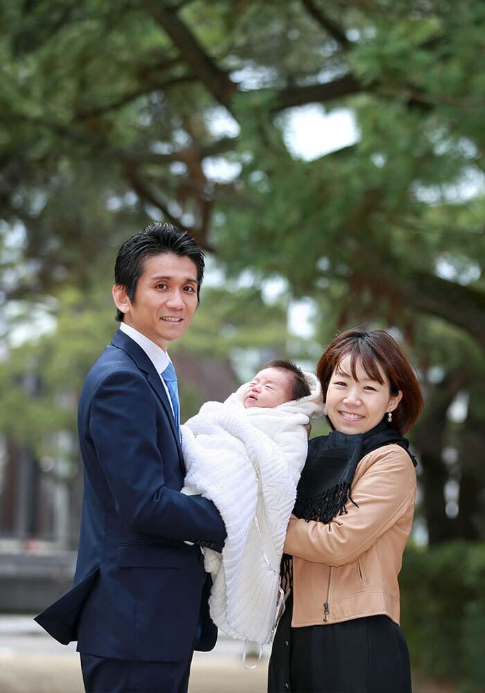和歌山市の玉津神社お宮参り撮影
