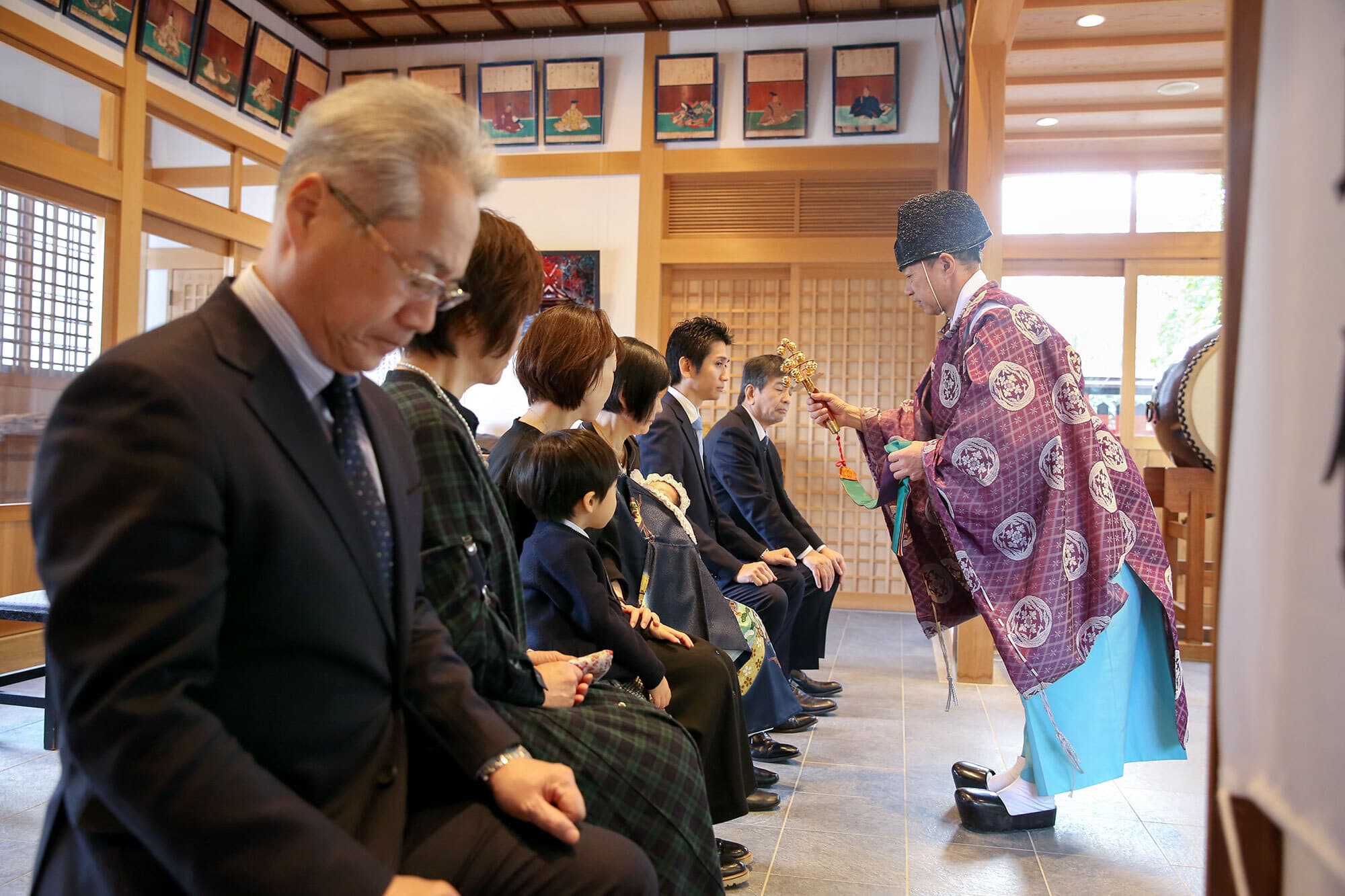 和歌山市の玉津神社お宮参り出張撮影