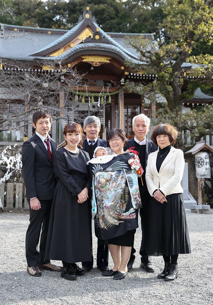狭山神社でお宮参り出張撮影