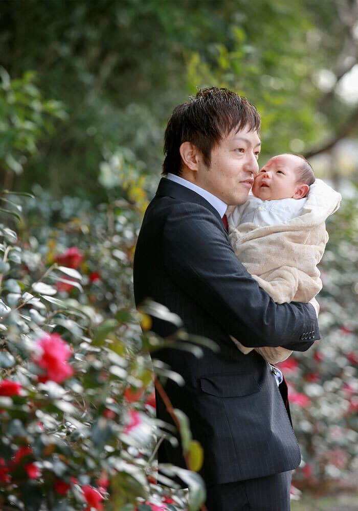 狭山神社でお宮参り出張撮影