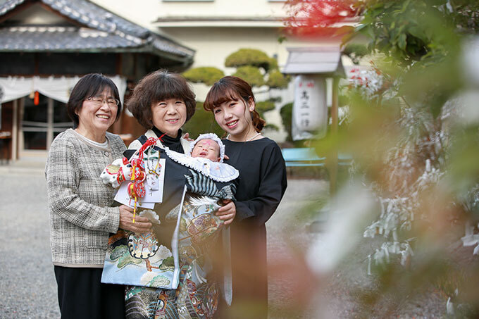 狭山神社でお宮参り出張撮影