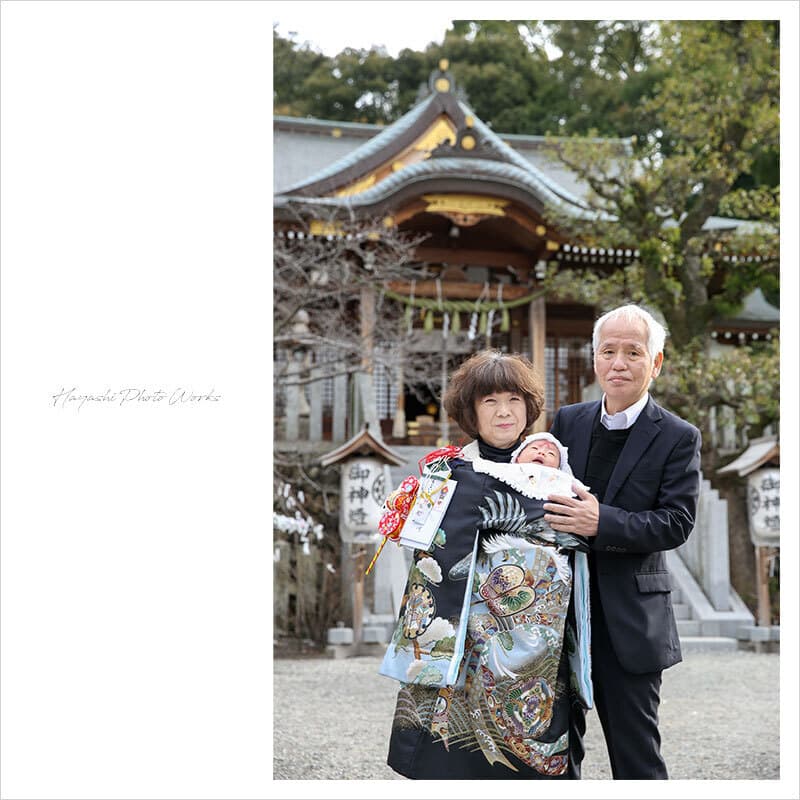 狭山神社でお宮参り出張撮影