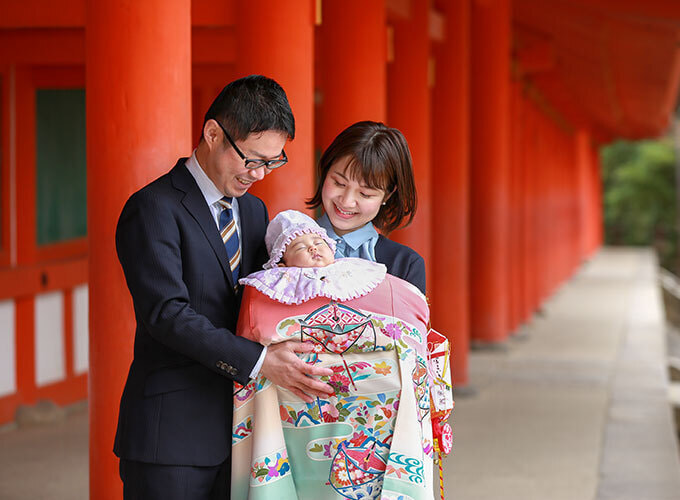 春日大社お宮参り出張撮影