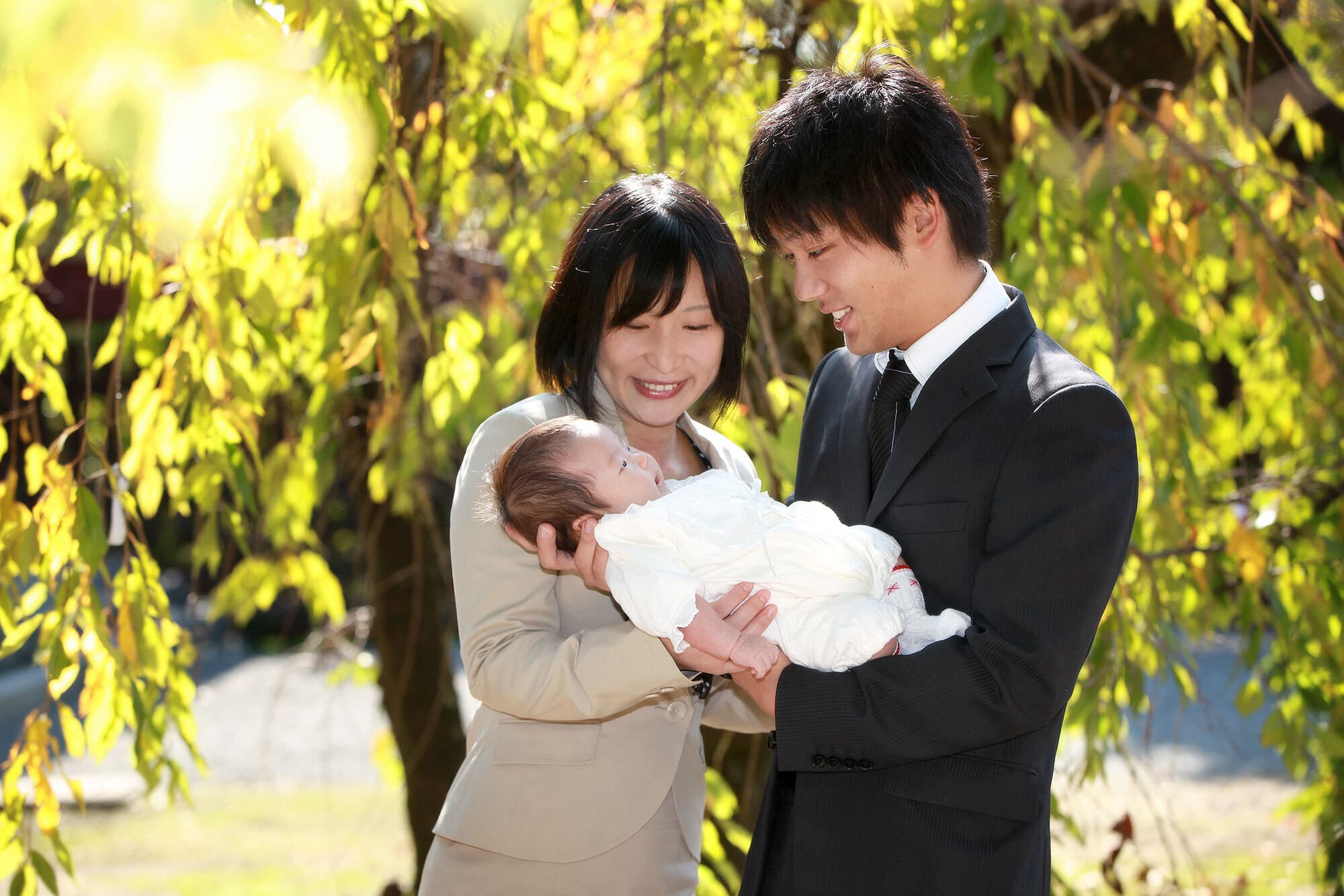 大鳥大社でお宮参り出張撮影