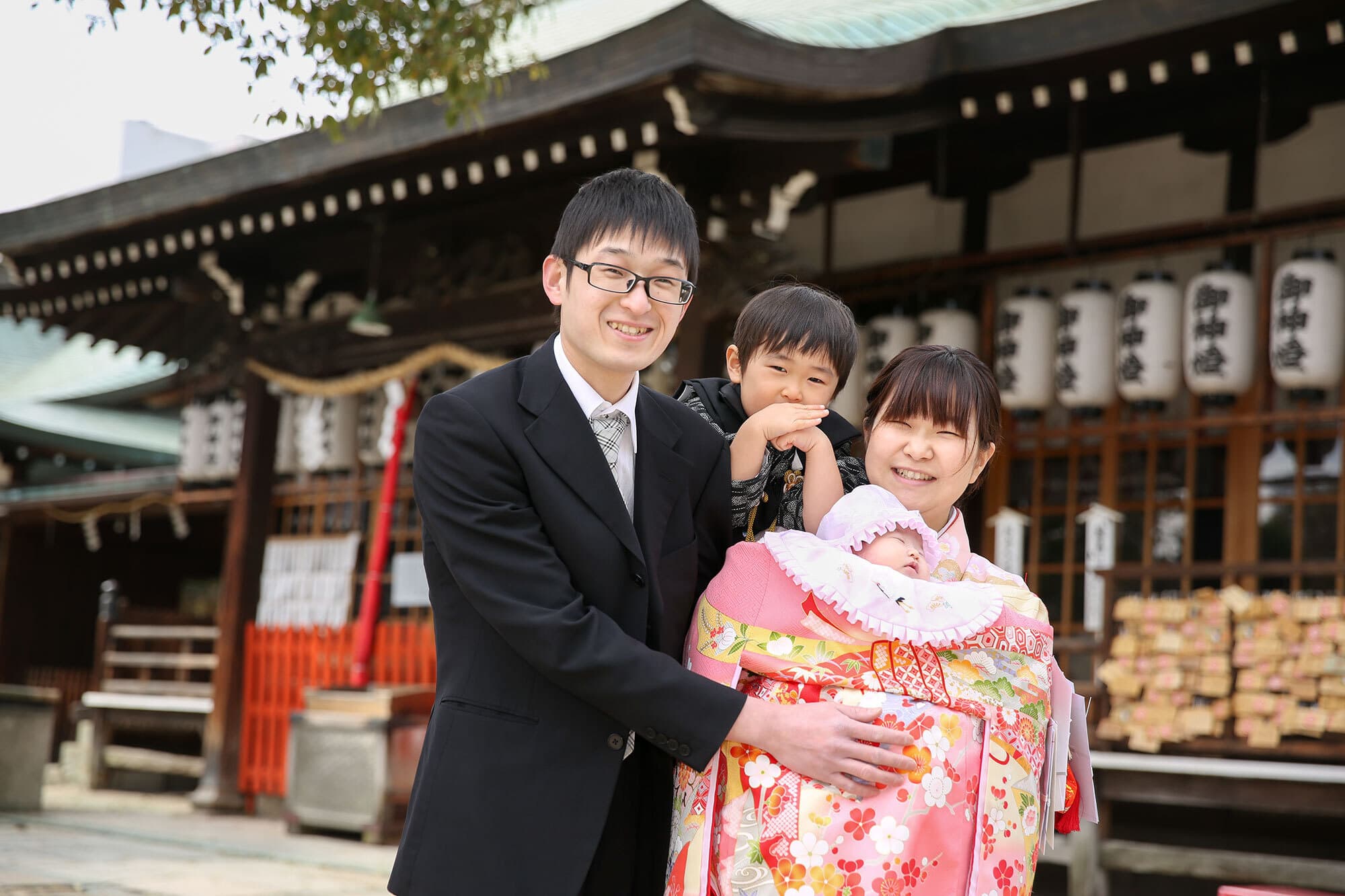 高浜神社のお宮参り出張撮影