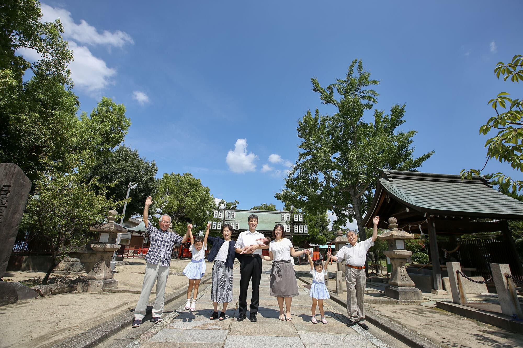 高浜神社のお宮参り出張撮影