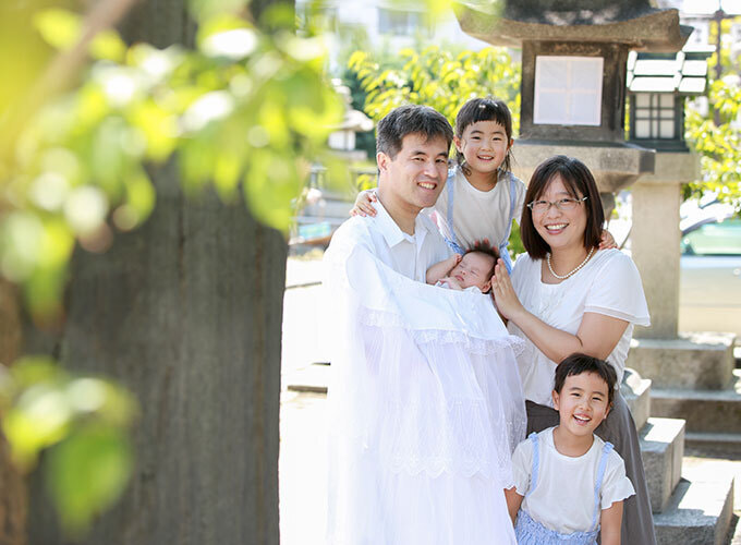 高濱神社でお宮参り出張撮影