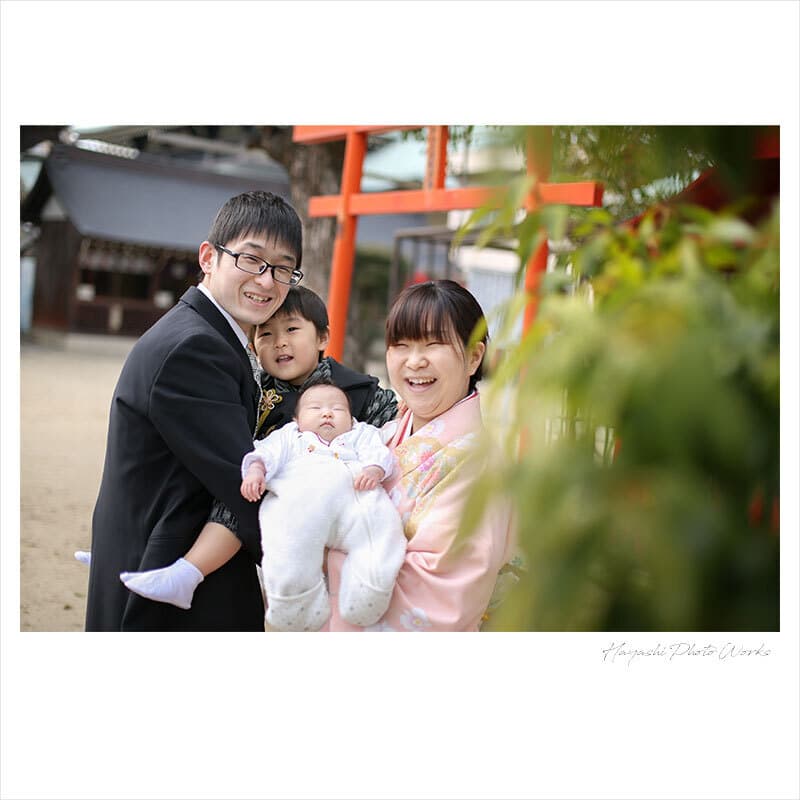 高浜神社でお宮参り出張撮影