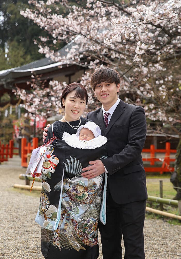 龍田大社お宮参り出張撮影