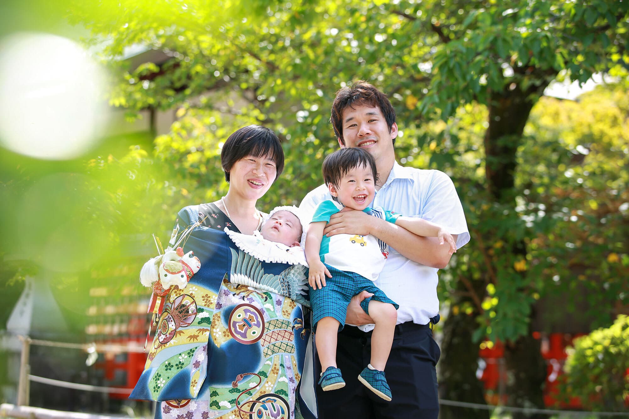 龍田大社お宮参り出張撮影