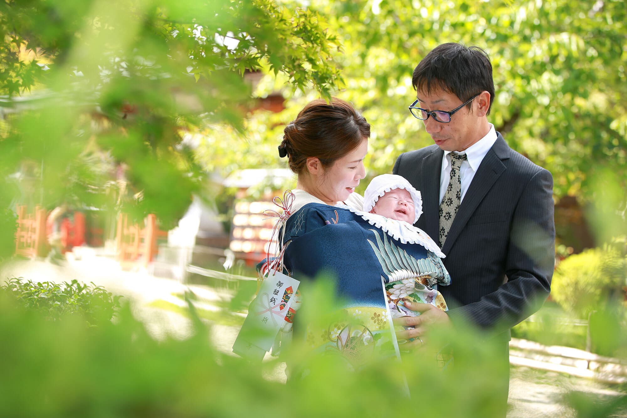 龍田大社お宮参り出張撮影
