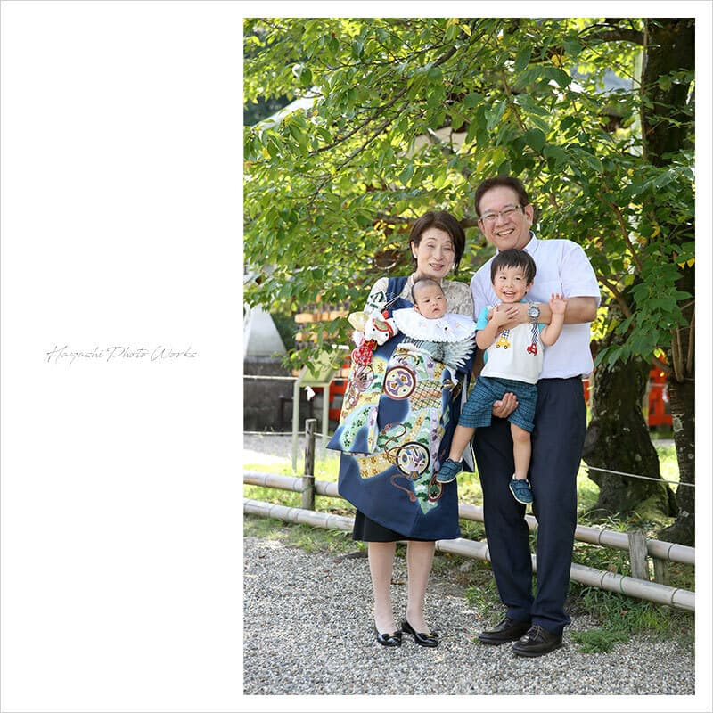 龍田大社お宮参り出張撮影