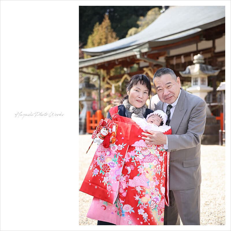 龍田大社お宮参り出張撮影