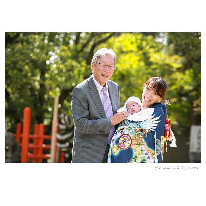 龍田大社お宮参り出張撮影