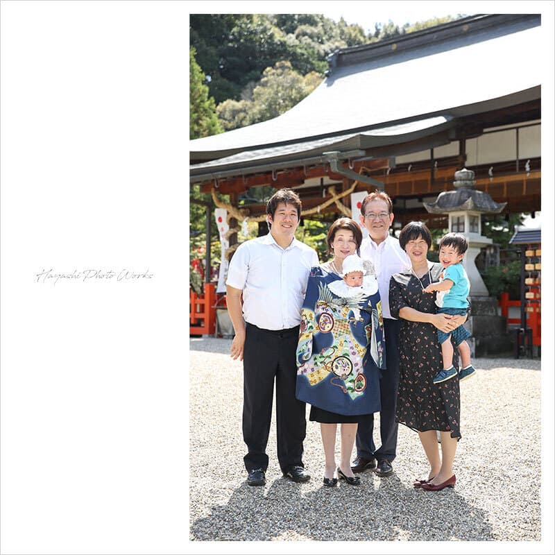 龍田大社お宮参り出張撮影