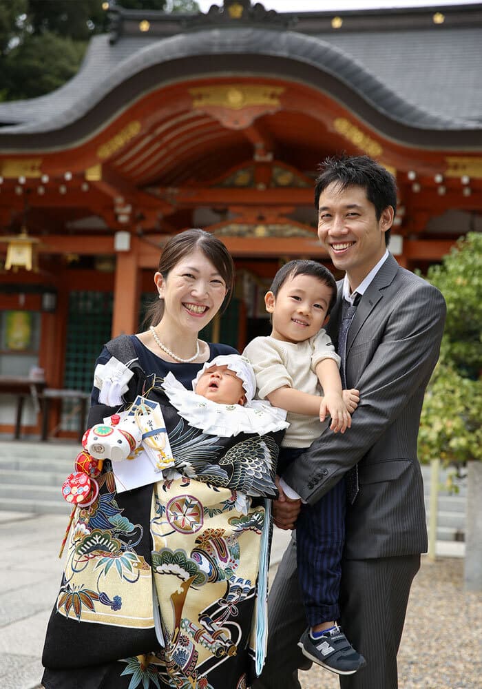 長岡天満宮お宮参り出張撮影