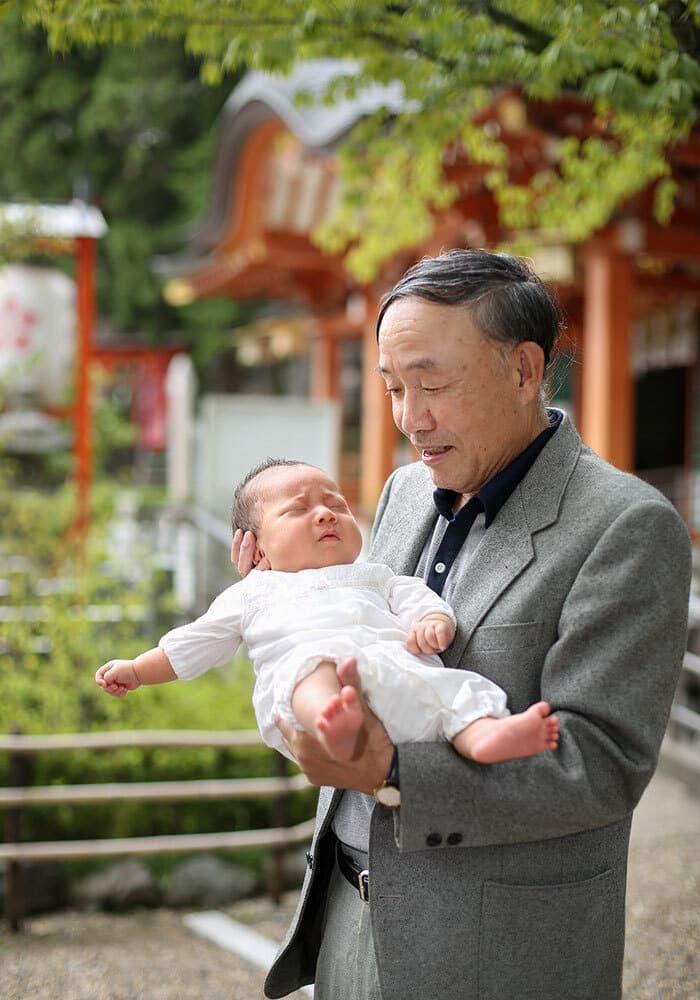 長岡天満宮お宮参り出張撮影