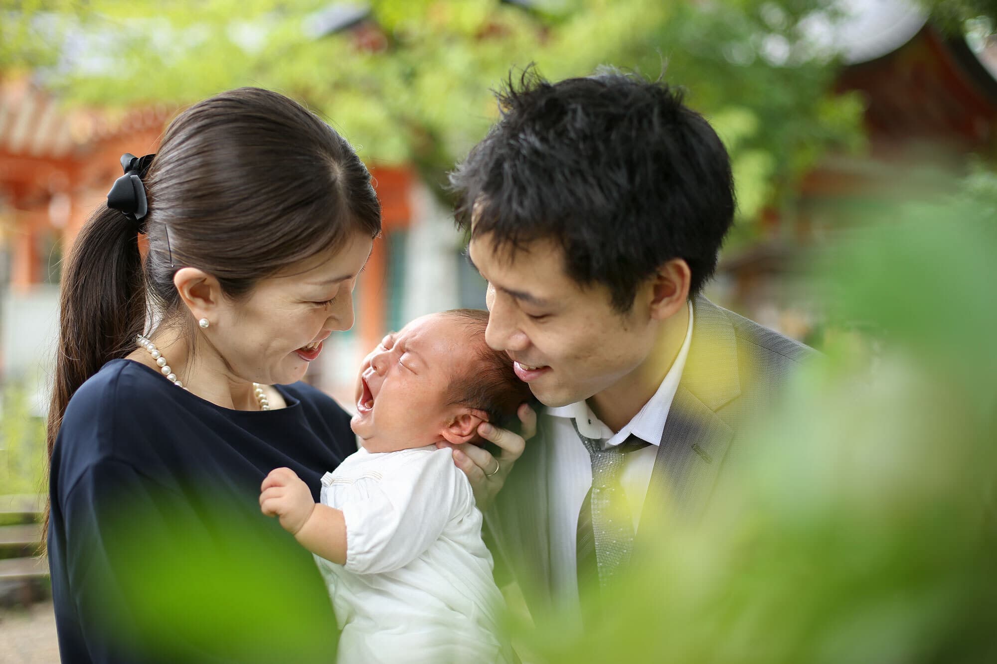 長岡天満宮お宮参り出張撮影