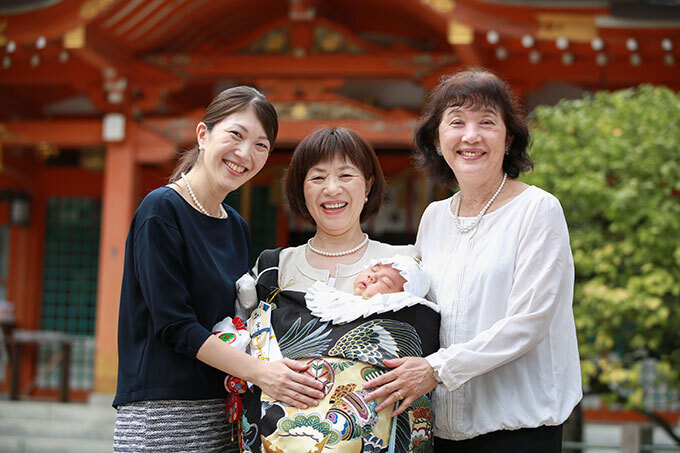 長岡天満宮お宮参り出張撮影