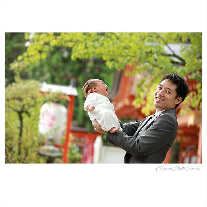 長岡天満宮お宮参り出張撮影