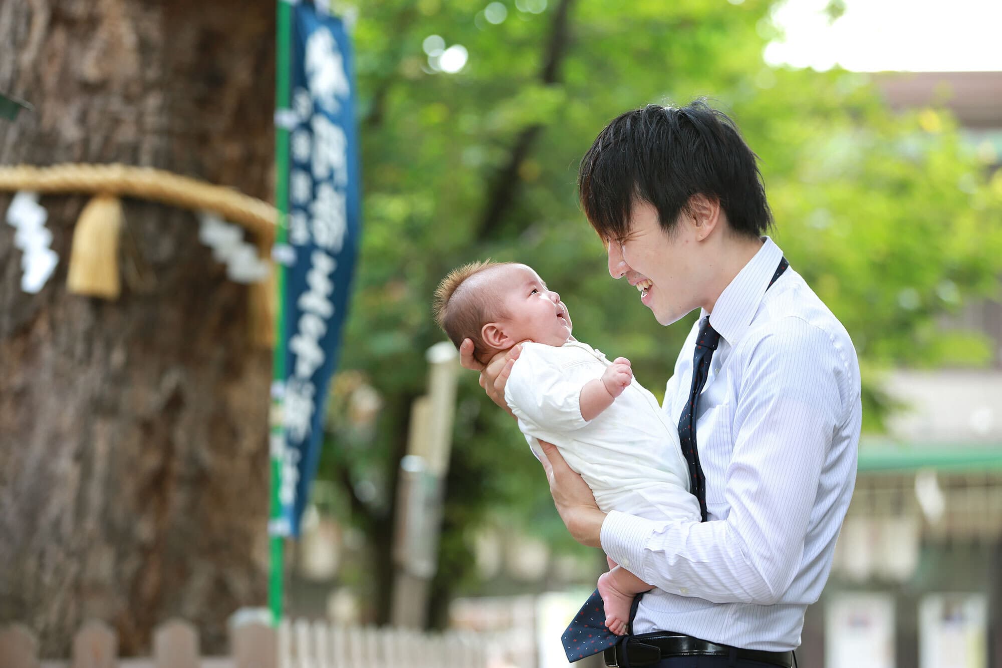 阿倍王子神社お宮参り出張撮影
